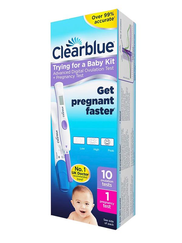 CLEARBLUE Trying for a Baby Kit 10+1