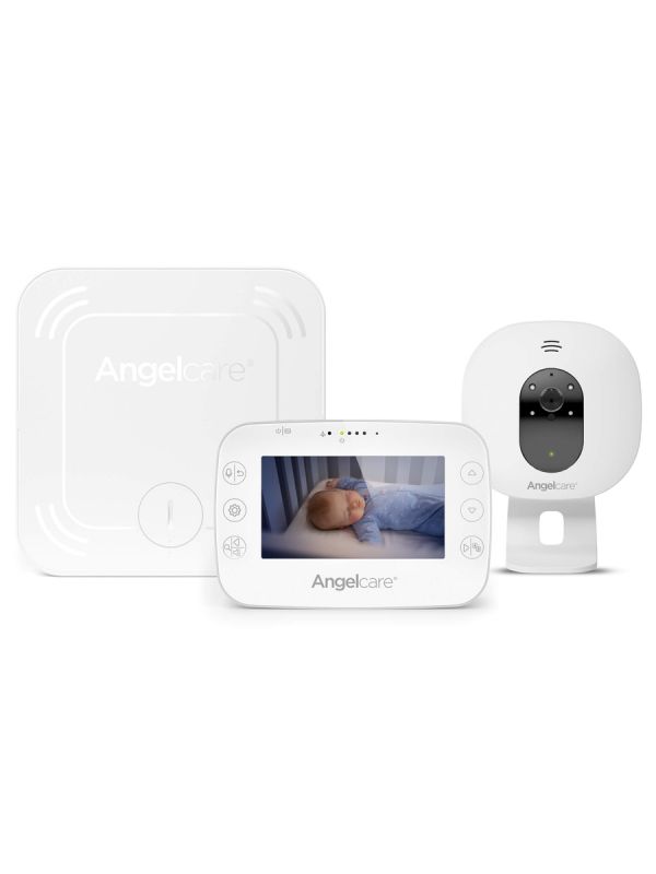 ANGELCARE Baby Movement Monitor AC327 Video. Angelcare Baby Movement Monitor monitors your child's sleep for you and alerts you immediately if your baby is not breathing for 20 seconds. In addition, the package includes a parent unit with night vision, two-way communication and a 4.3 