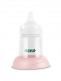 Lightweight and portable electric Neno Bella breast pump. The breast pump works with a rechargeable battery and is easy to take on a longer trip.