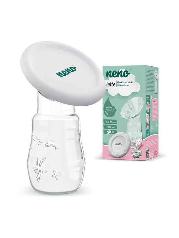 Collect more milk with the Neno Breastmilk Collector for breastfeeding! Catch every precious drop of breastmilk