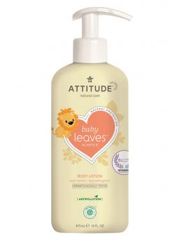 ATTITUDE light and natural body cream for babies is carefully made from completely natural, hypoallergenic and EWG VERIFIED ™ certified ingredients.