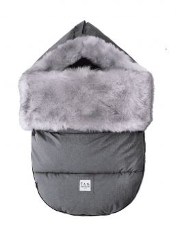 Plush POD winter footmuff for car seats and strollers