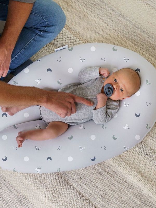 Buddy nursing pillow / body pillow, Blue grey moon