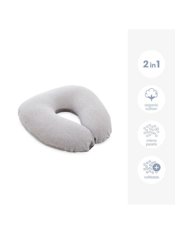 Softy breastfeeding pillow, misty pink | DOOMOO