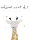 Greeting card giraffe - suloiset onnittelut