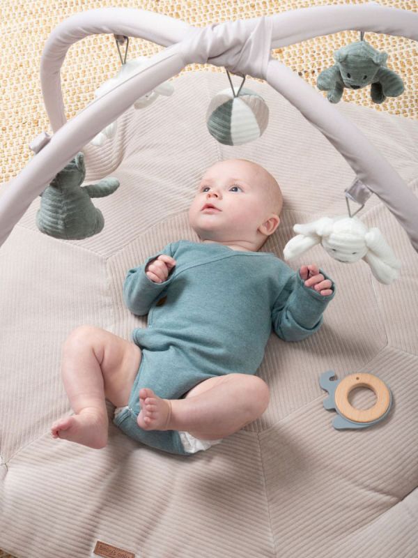Baby´s Only - activity mat, Sense grey-green