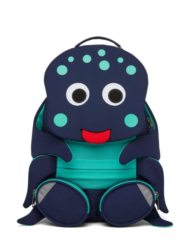 Affenzahn - large backpack, Blue Octopus