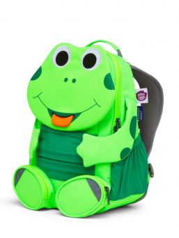 Affenzahn - large backpack, Neon Green Frog