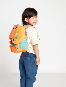 Affenzahn - large backpack, Neon Orange Crab