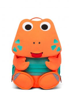 Affenzahn - large backpack, Neon Orange Crab