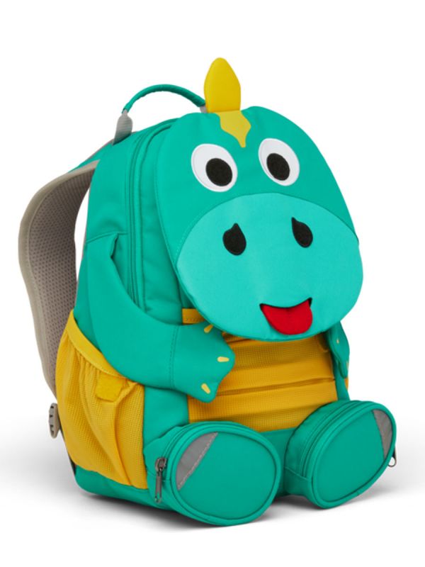 Affenzahn - large backpack, Turquoise Dino