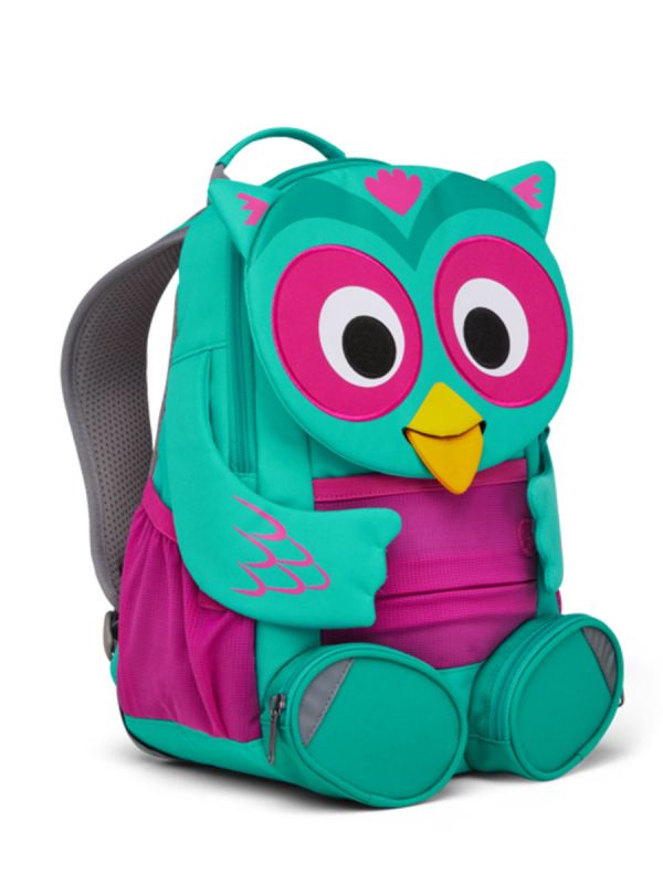 Affenzahn - large backpack, Turquoise Owl