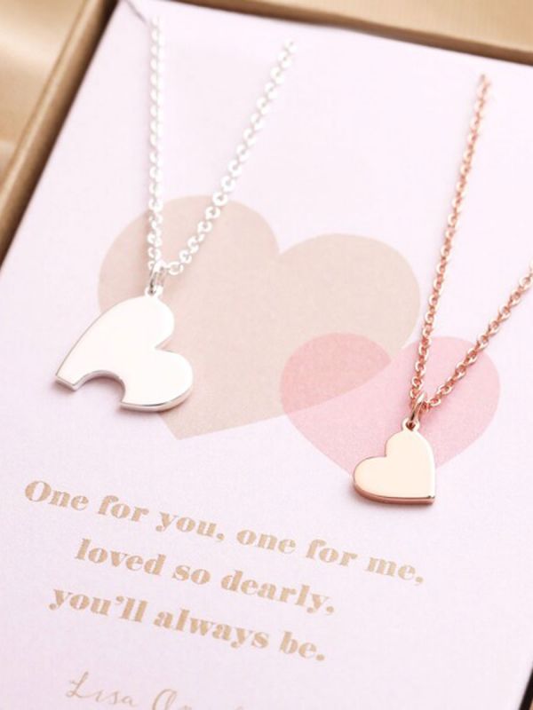 Mother & Child - Heart Puzzle Necklaces