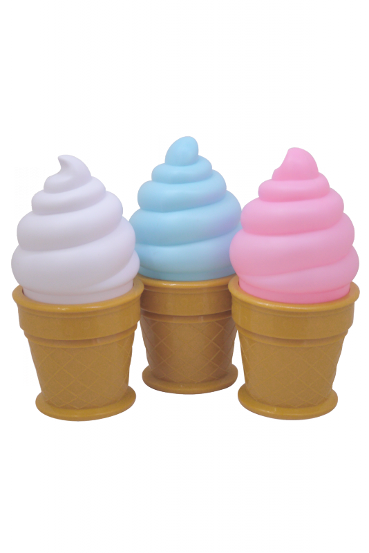 Ice Cream Night Light (white)