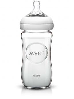 Philips Avent - Glass bottle Natural 8oz/240ml