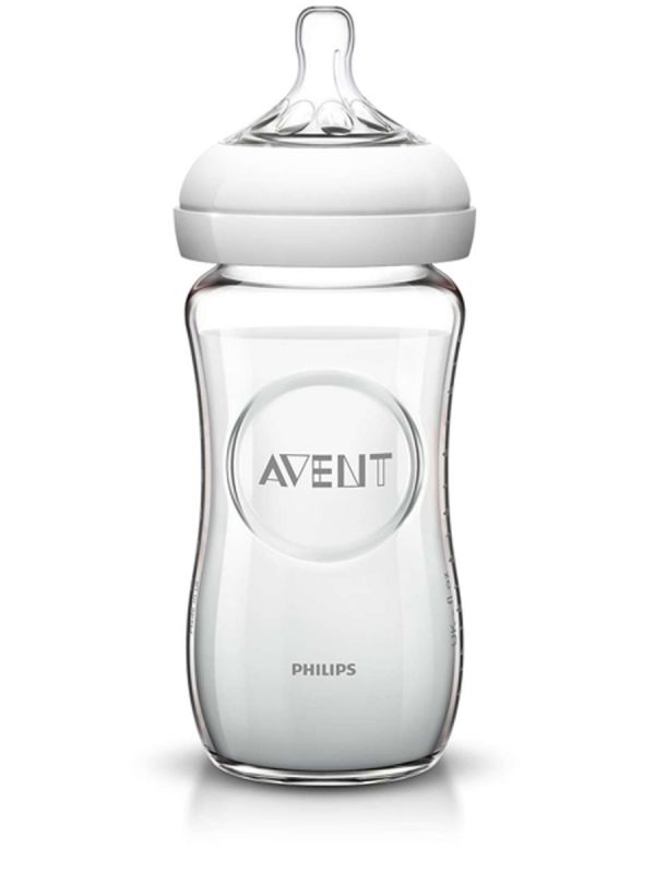 Philips Avent - Glass bottle Natural 8oz/240ml