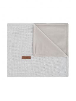 Baby's Only - beautiful baby blanket Flavor, silver grey