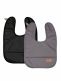 Baby Wallaby's stylish dark grey bib for baby. The bib is waterproof and soft. It is easy to wipe the food stains and it is wonderfully soft, so you can easily put it to your diaper bag. Bib is easy to attach with a velcro strap.