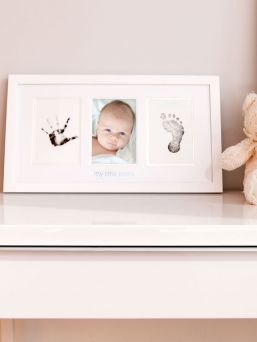 Babyprints Photo Frame  - White