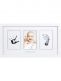 Babyprints Photo Frame  - White