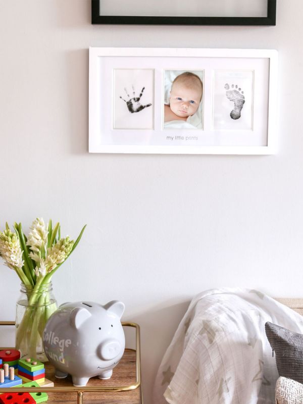 Babyprints Photo Frame  - White