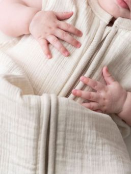 Baby’s Only - light sleeping bag Breeze, warm linen 3-6mth
