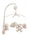 Baby´s Only - Musical mobile Animals, old pink/warm linen