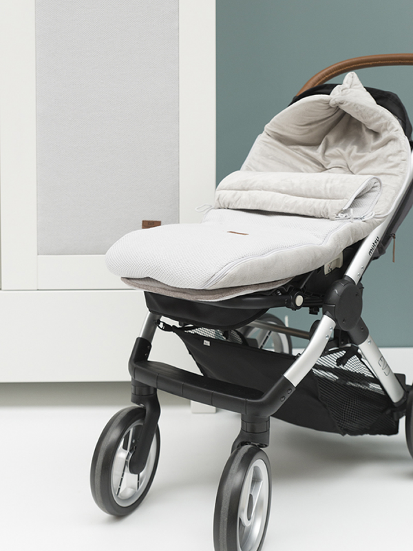 Big footmuff Buggy for stroller | Baby’s Only (classic silvergrey)