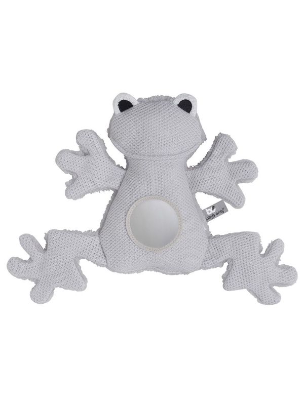 Cute and soft Baby´s Only Stuffed Frog For Baby. Babysafe mirror where baby likes to watch for themselves.