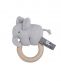 Baby's Only Wooden rattle Elephant. The rattle elephant has wonderful little lovely details, such as a tail knot and a long tip that your baby can explore and wonder.