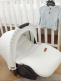 Baby’s Only SUMMER Footmuff Maxi Cosi (white)
