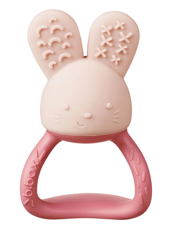 b.box Chill + Fill – cooling chew toy for gums - Blush