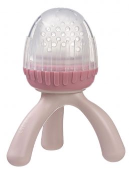 b.box Fresh Food Feeder – teething toy and pacifier for baby, Blush