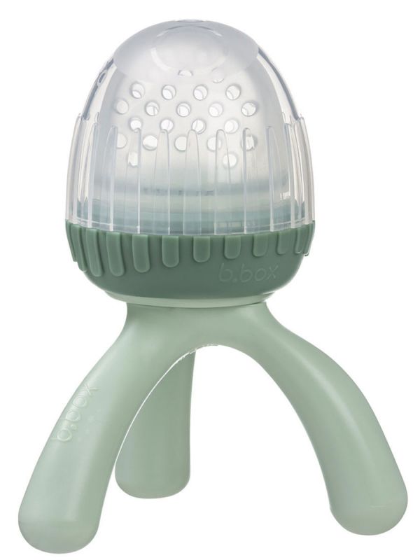 b.box Fresh Food Feeder – teething toy and pacifier for baby, Sage