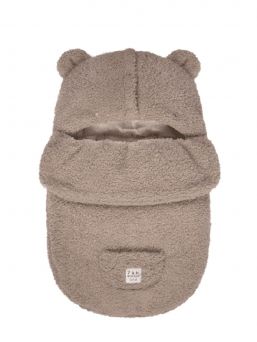 7 AM ENFANT Bebepod Teddy footmuff for baby. The super-soft footmuff is perfect for spring and autumn weather to keep your baby warm.