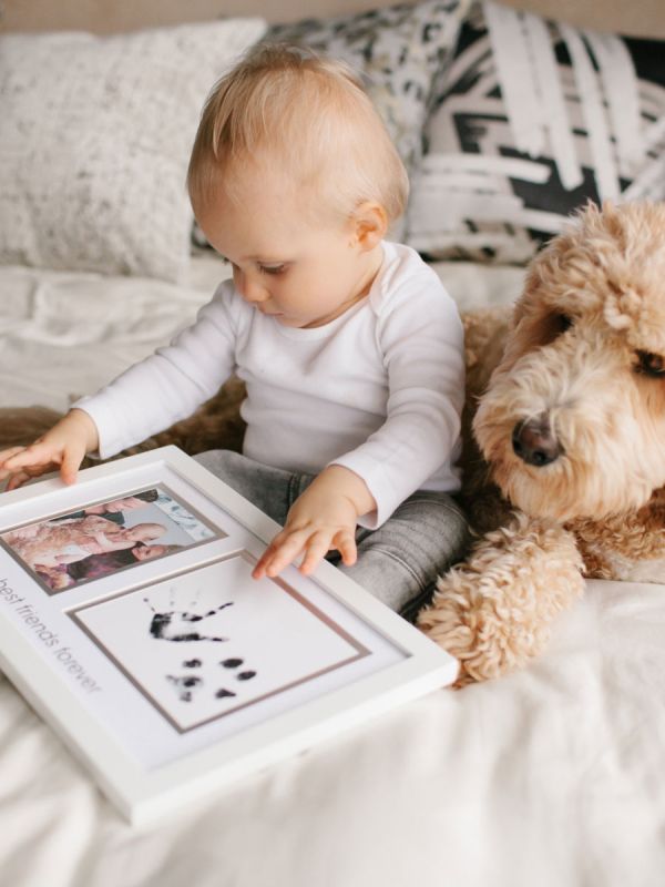 Best Friends Forever keepsake frame – child and pet