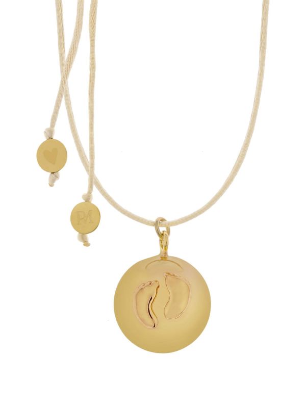 Bola pregnancy necklace – Meaningful jewelry, Sofie Gold Feet