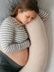Buddy nursing pillow / body pillow, corduroy sand