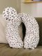 Buddy nursing pillow / body pillow, leopard cream