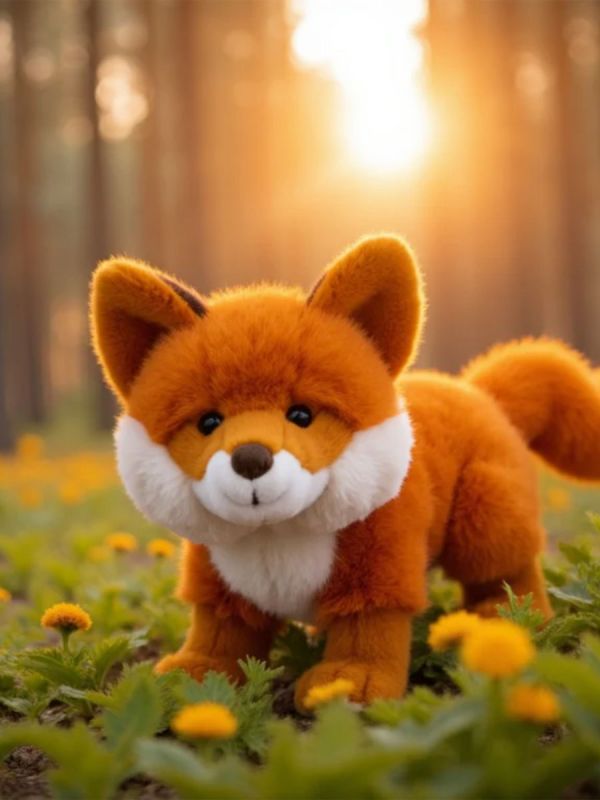 Bukowski Clever Fox – Cute and Soft Fox Plush Toy