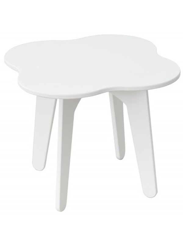Butterfly children's table and 2 chairs - white children's table set