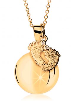 MAMIJUX - bola jewelry - baby feet gold