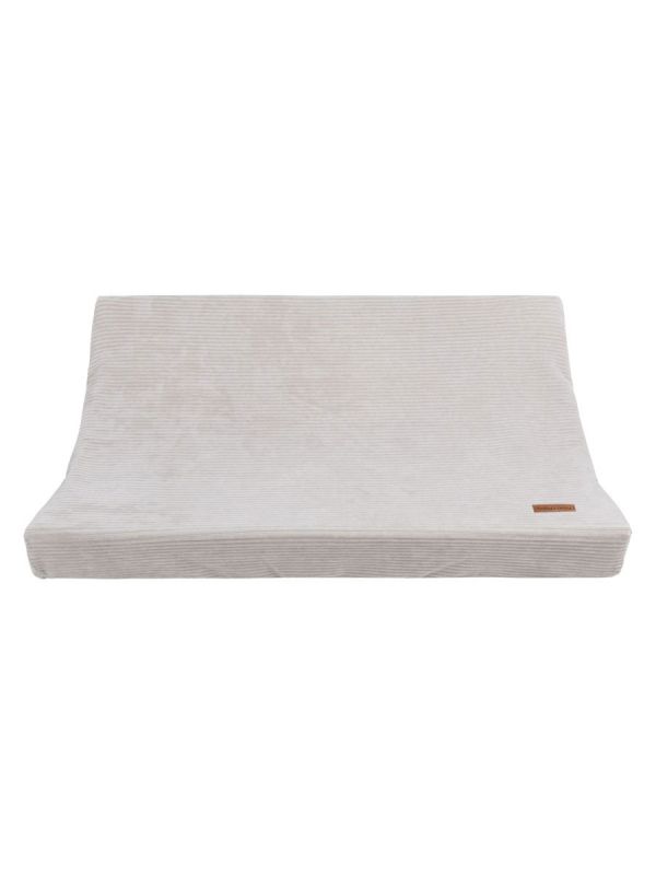 Baby´s Only - Changing pad cover - Light gray smooth corduroy