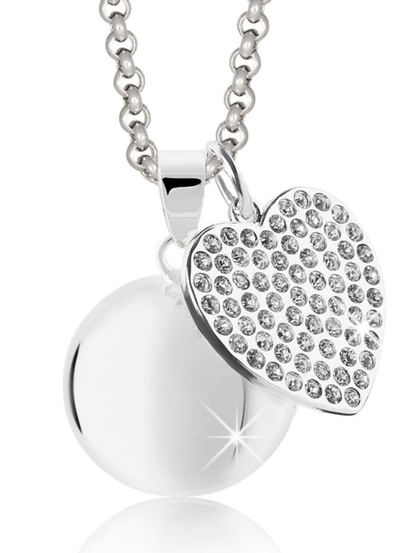 MAMIJUX - bola jewelry - heart with crystals
