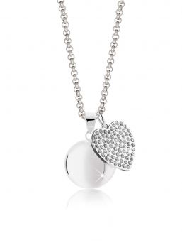 MAMIJUX - bola jewelry - heart with crystals