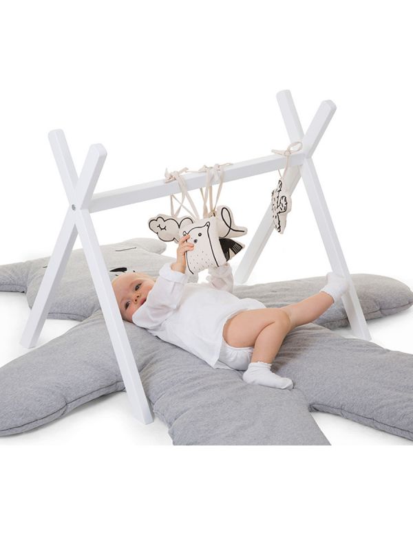 Childhome Tipi Play Gym for baby (white)