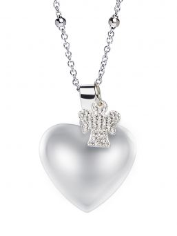 MAMIJUX - bola jewelry - heart shape with crystals angel
