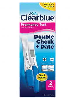 Clearblue Double-Check and Date pregnancy test