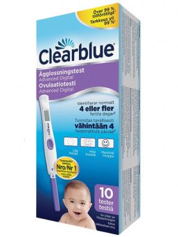 CLEARBLUE Digital Ovulation Test DUAL HORMONE INDICATOR 10 pcs