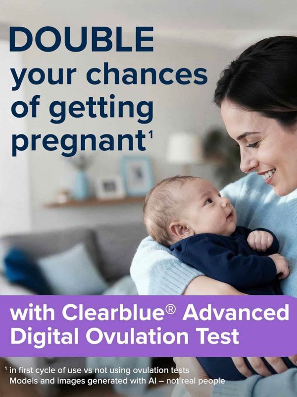 CLEARBLUE Digital Ovulation Test With DUAL HORMONE INDICATOR 30 pcs